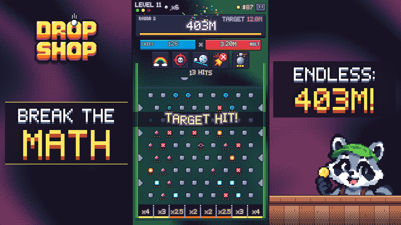 Drop Shop trailer: one ball scores 403 million against a 12 million target